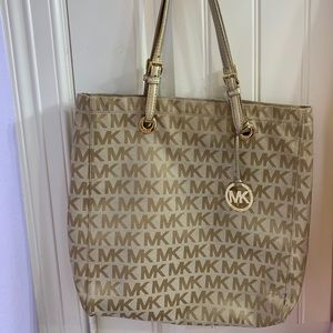 Michael Kors Gold Purse